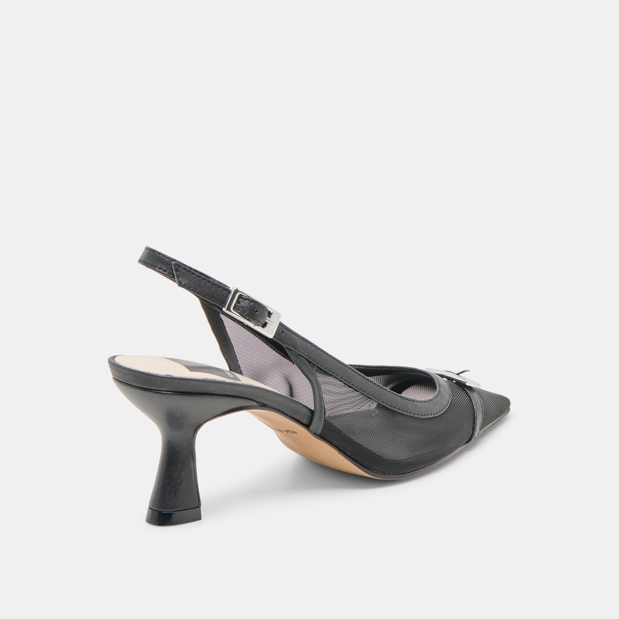 LORINE Women's Onyx Mesh High Heels - Stylish & Comfortable Dress Shoes for Parties, Weddings & Evening Events