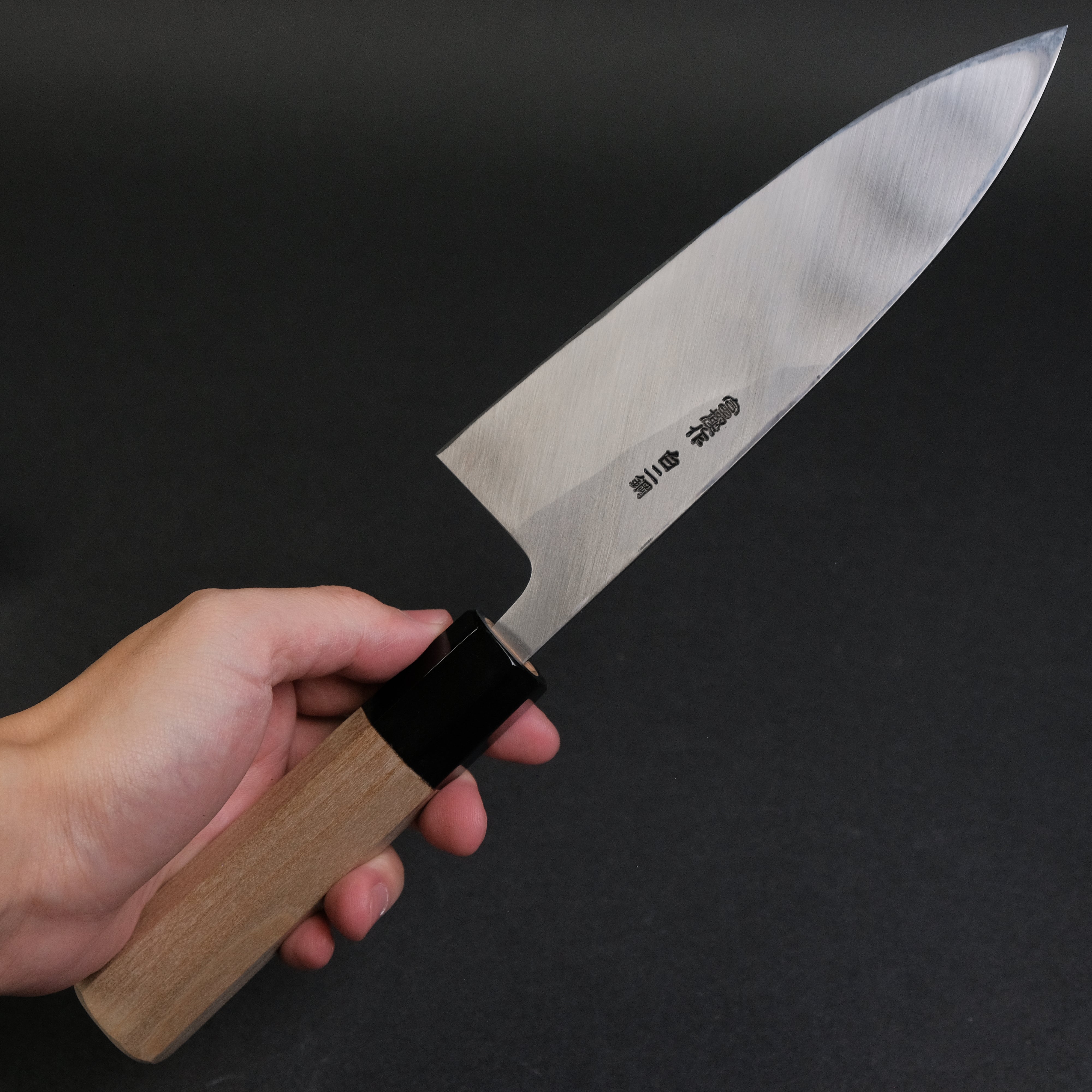Hitohira Togashi White #2 Deba Knife 165mm - Japanese Chef Knife with Ho Wood Handle & Saya Scabbard - Perfect for Sushi, Fish Filleting & Japanese Cuisine