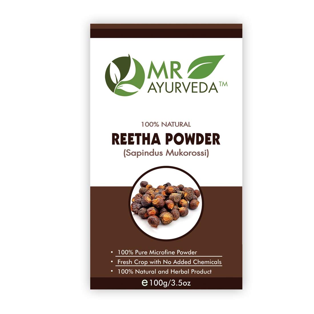 MR Ayurveda Hibiscus Powder, Bhringraj Powder & Reetha Powder for Hair Growth & Scalp Care - 3 Pack (100g Each) | Natural Ayurvedic Hair Treatment for Dandruff, Hair Fall & Shine | DIY Hair Masks & Herbal Hair Care Routine