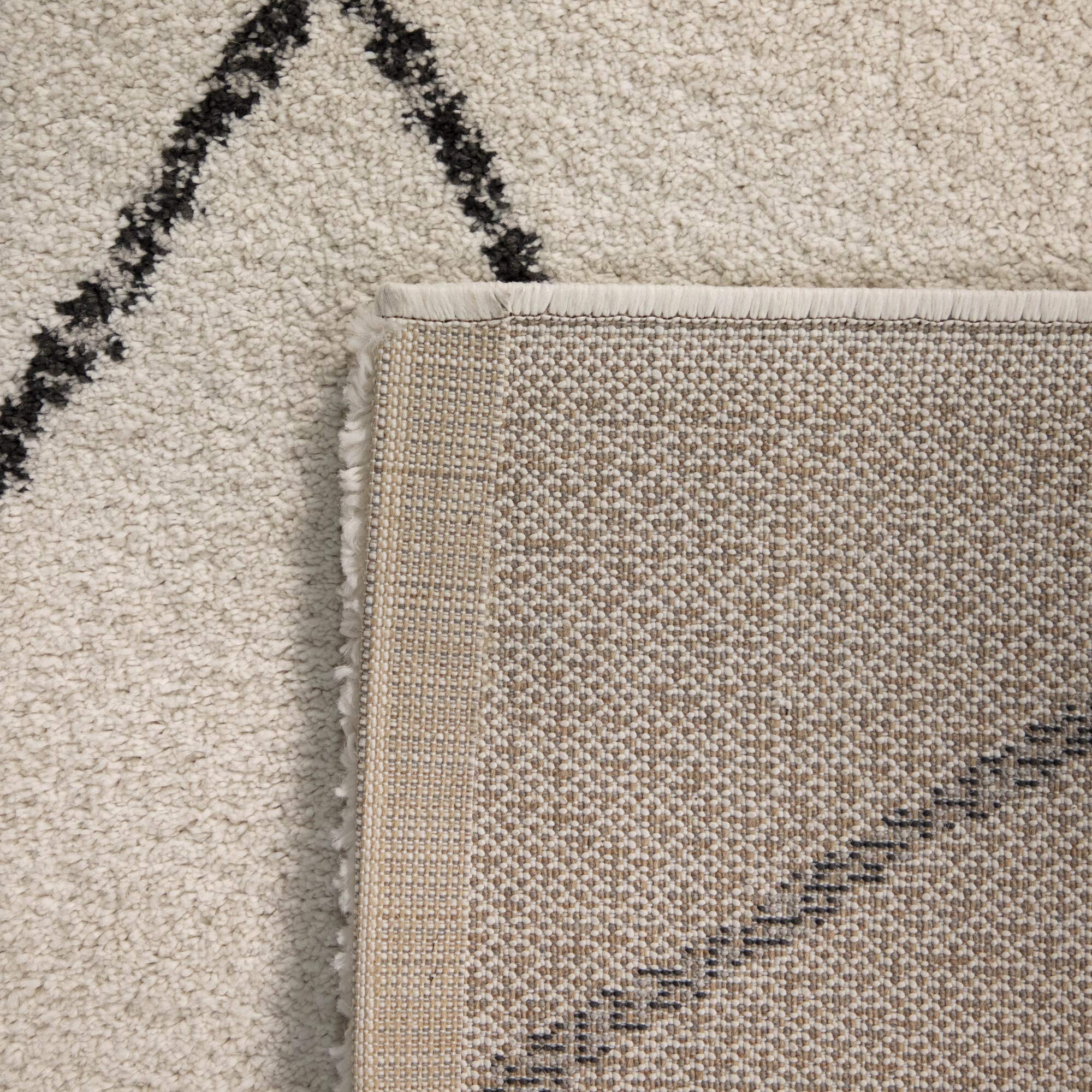 Grace Diamond Trellis Area Rug - Non-Slip Modern Geometric Design Rug for Living Room, Bedroom, Dining Room - Soft & Durable Home Decor Carpet
