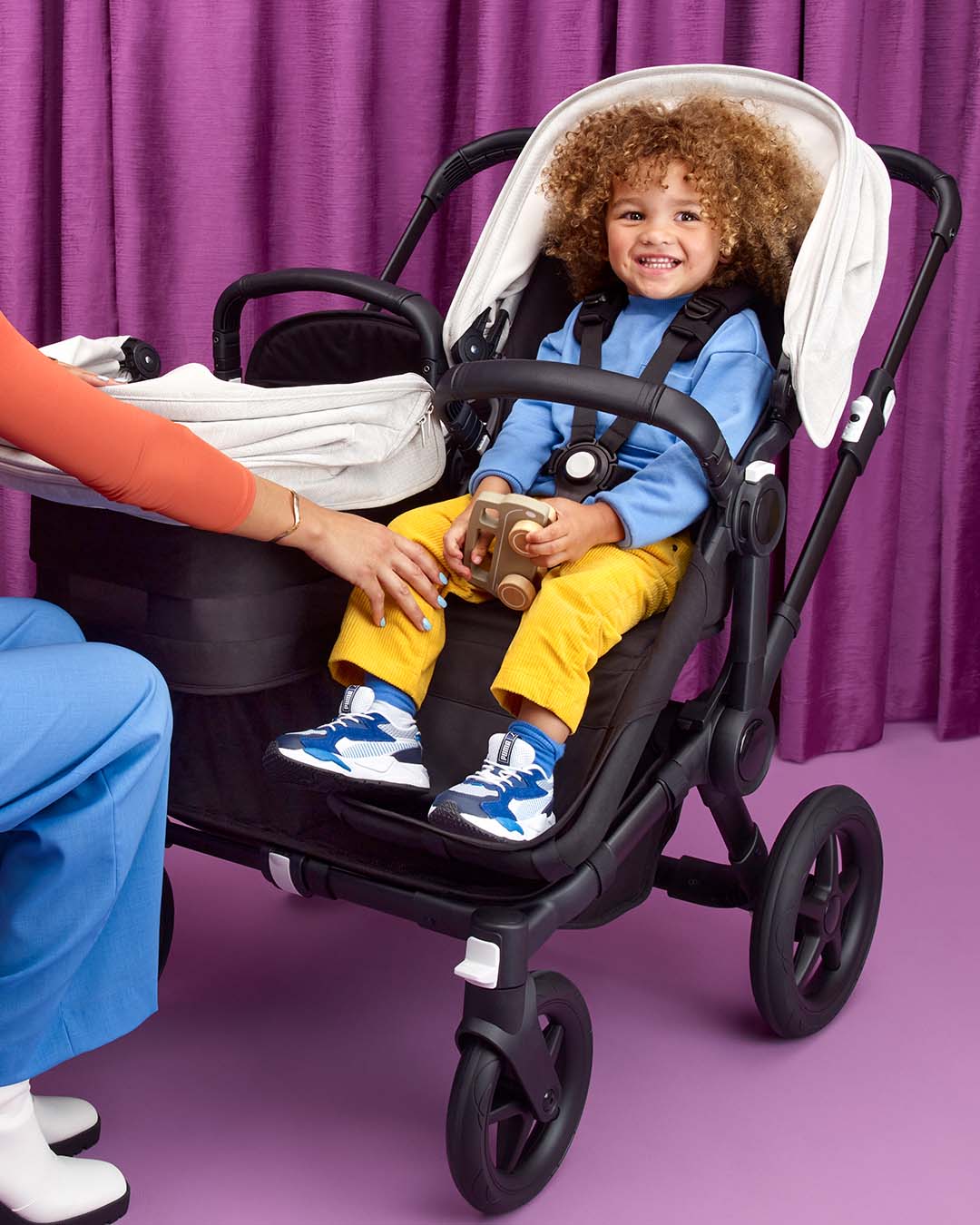 Bugaboo Donkey 5 Mono Stroller with Seat & Bassinet - Customizable Design for Newborns & Toddlers | Perfect for Urban Walking, Travel & Everyday Use