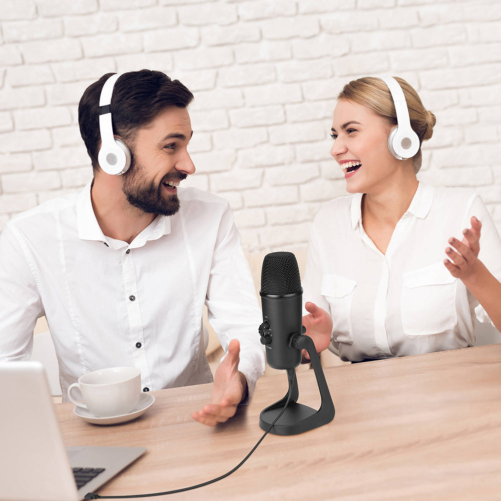Boya BY PM700 USB Condenser Microphone for Podcasting, Streaming & Recording - Professional Studio-Quality Sound for Content Creators, Gamers & Musicians (Perfect for Home Studios, Voice Overs & Live Broadcasts)