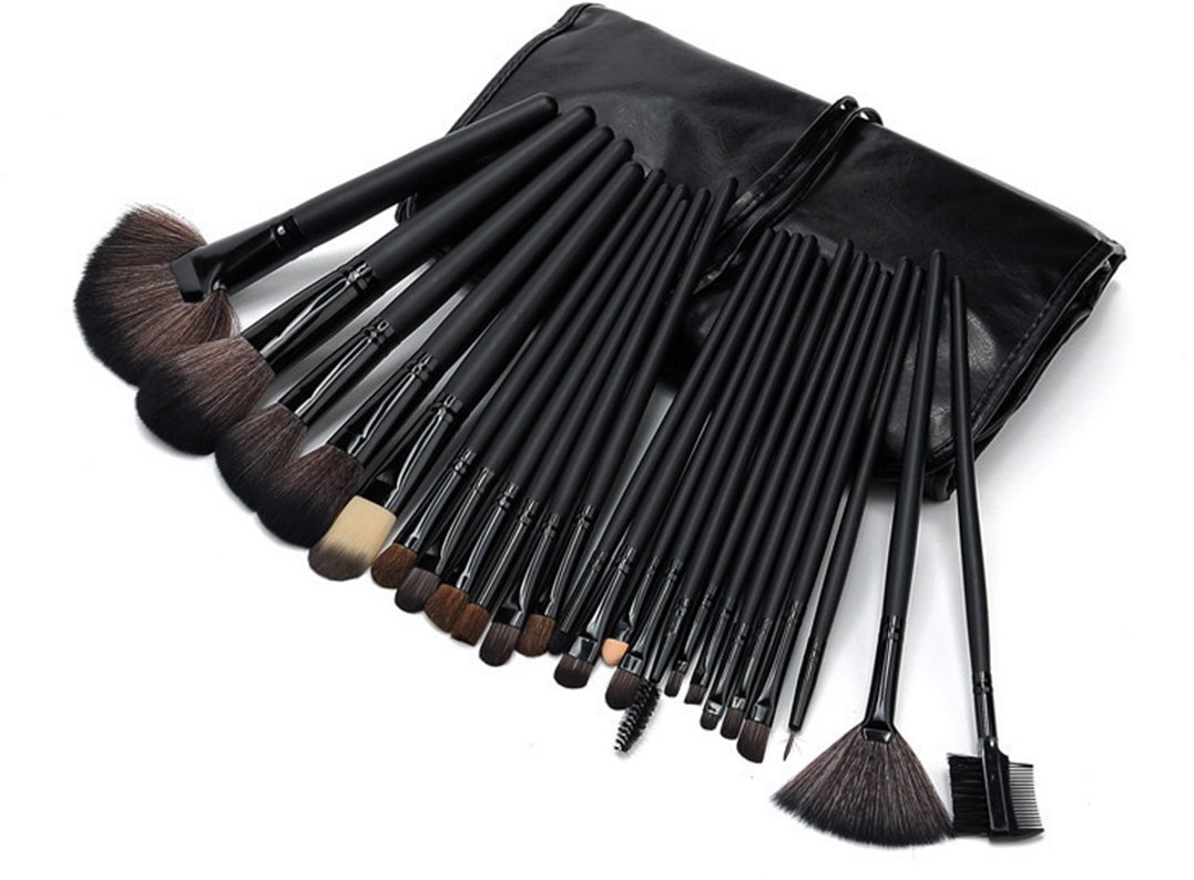 Professional Inglis Lady E Luxury 24-Piece Makeup Brush Set - Soft Bristles for Flawless Foundation, Blending & Contouring - Perfect for Everyday Makeup & Professional Artists