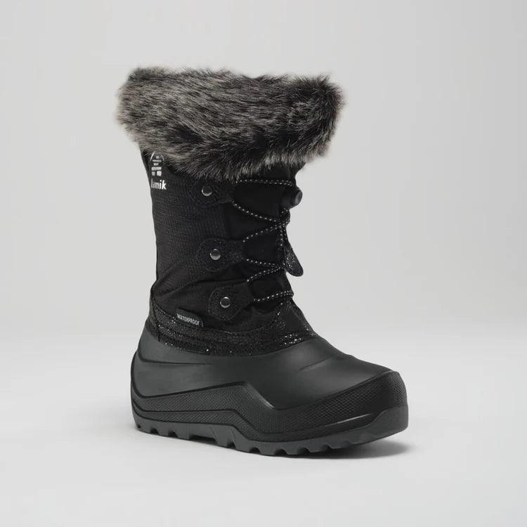 Kamik POWDERY 3 Waterproof Winter Boots for Toddler & Girls - Warm Snow Boots for Kids (Sizes 8T to 7) - Perfect for Snow Play, School & Outdoor Winter Activities