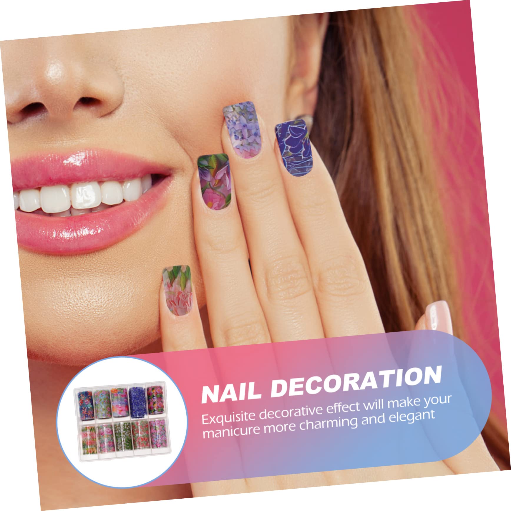 Beavorty Fashionable Nail Sticker Strips - 3 Pack DIY Nail Art Decals for Beginners & Professionals | Easy to Apply at Home, Salon, Parties & Special Occasions