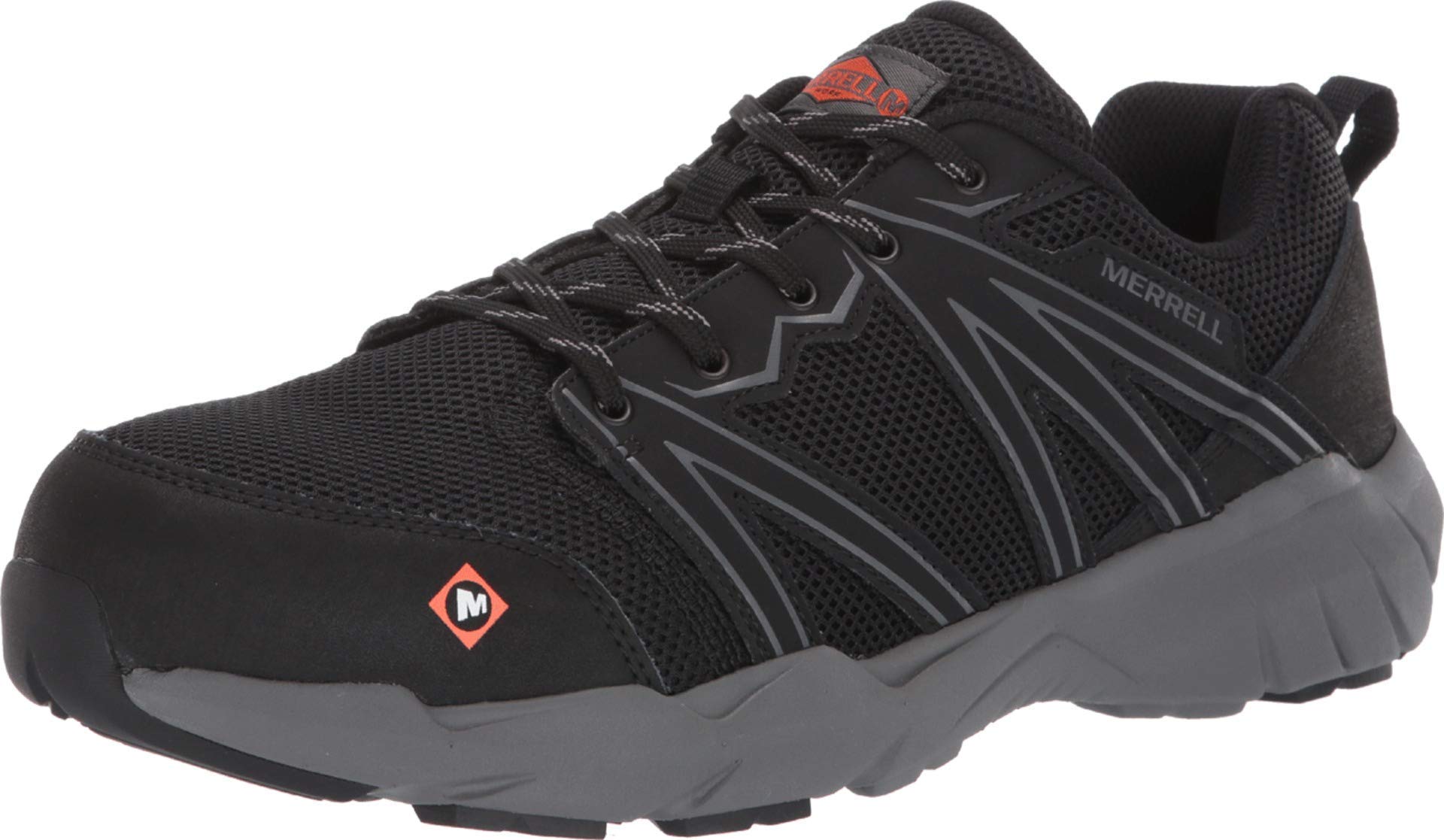Merrell Men's Modern Fullbench Superlite Hiking Shoes - Black/Lime | Lightweight & Durable for Outdoor Adventures, Trail Running & Travel