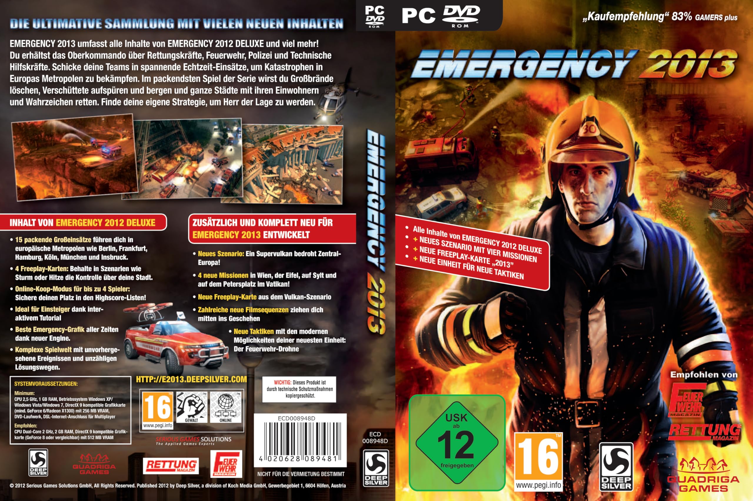 Emergency 2013 - Disaster Response Strategy Game for PC | Realistic Simulation for Firefighters, Police & Rescue Teams | Perfect for Strategy & Simulation Game Lovers