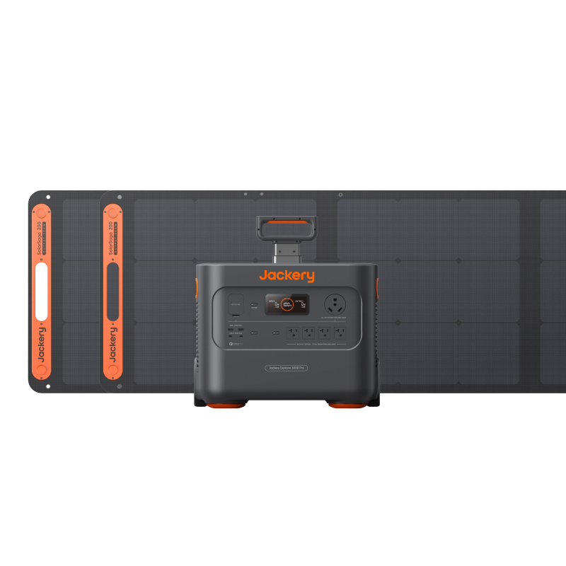 3000W Solar Generator Pro - Portable Power Station for Camping, Emergencies & Off-Grid Living | Solar Powered Backup Battery for Home & Outdoor Use
