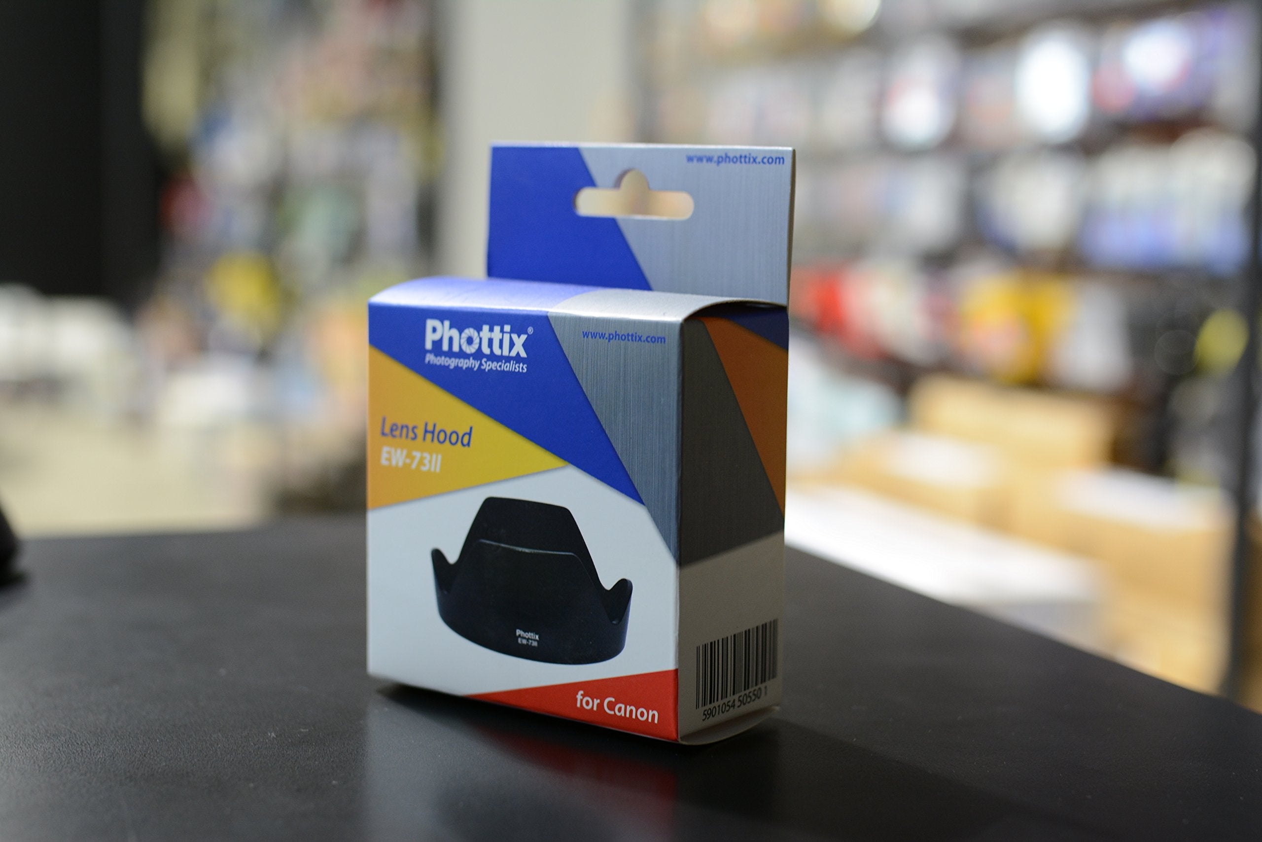 Phottix Replacement Lens Hood for Canon EW 73II - Compatible with Canon Lenses - Durable & Lightweight for Outdoor Photography & Travel
