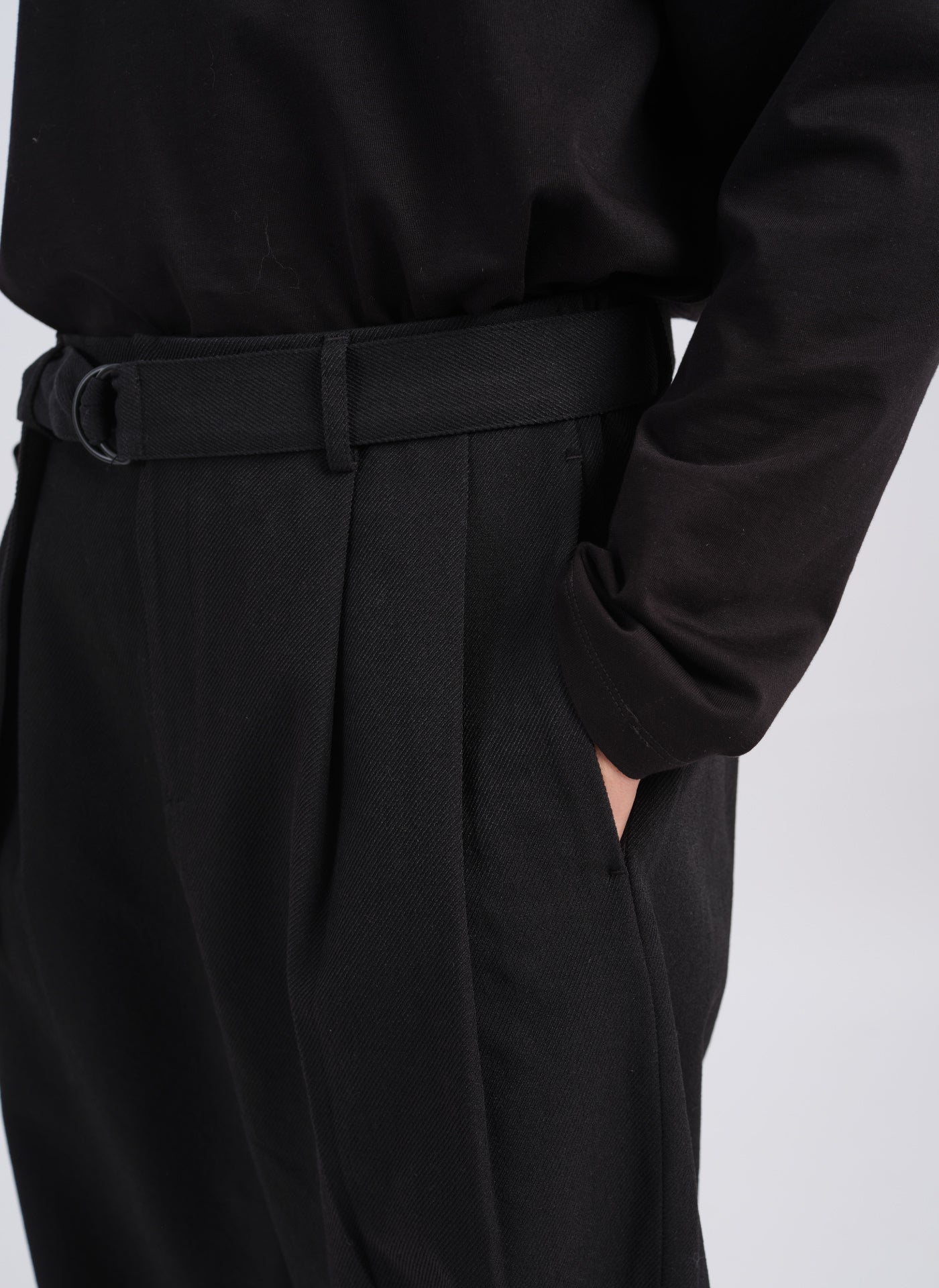 Solotex Gabardine Work Pants - Wide Tapered Fit for Men - Durable Office & Business Casual Trousers [Size 12] - Perfect for Professional Workwear & Smart Office Attire