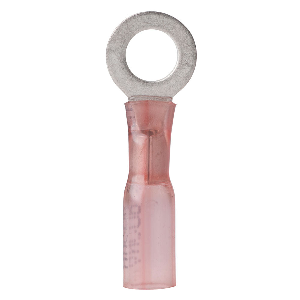ANCOR 310403 22-18 Gauge 1/4 Inch Heat Shrink Ring Terminal - 3 Pack for Marine, Automotive & Electrical Wiring Applications
