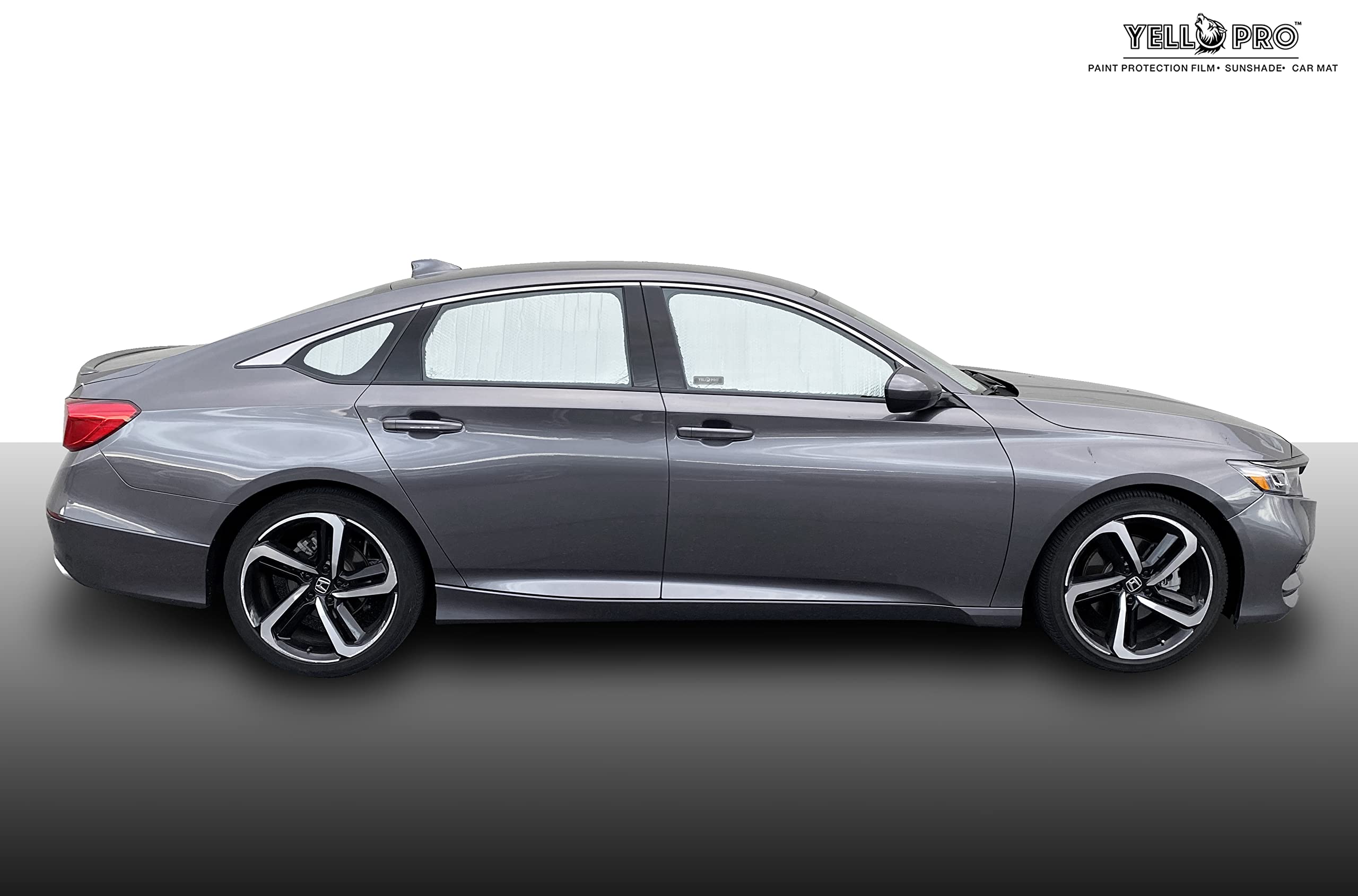 Custom Fit Side Window Rear Seat Sunshades for 2018-2022 Honda Accord Sedan (LX/Sport/EX/EX-L/Touring) | UV Protection Car Accessories (2-Piece Set) | Perfect for Road Trips & Baby Protection - Made in USA
