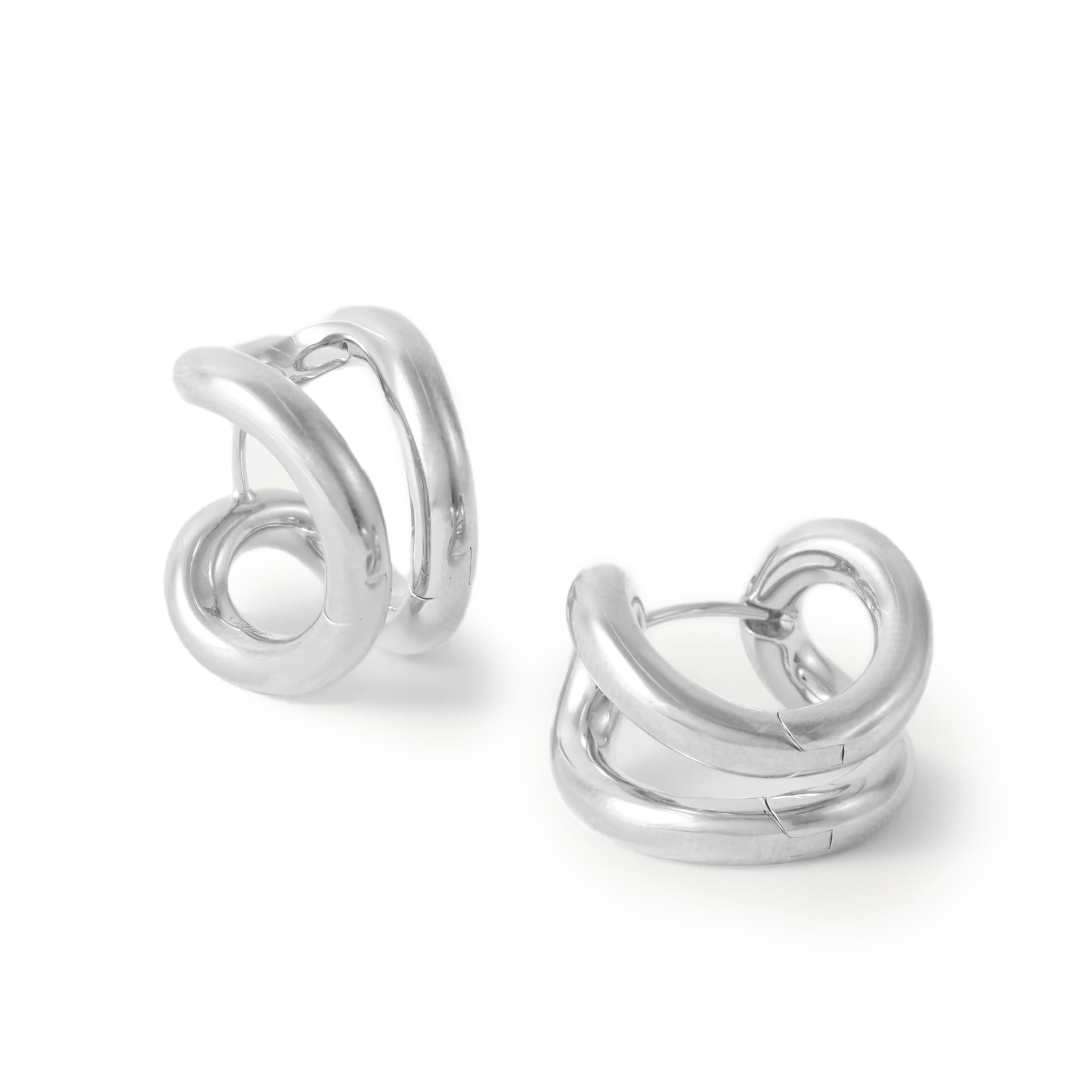 Stylish Steffie Silver Earrings for Women - Elegant & Trendy Jewelry for Everyday Wear, Parties & Special Occasions