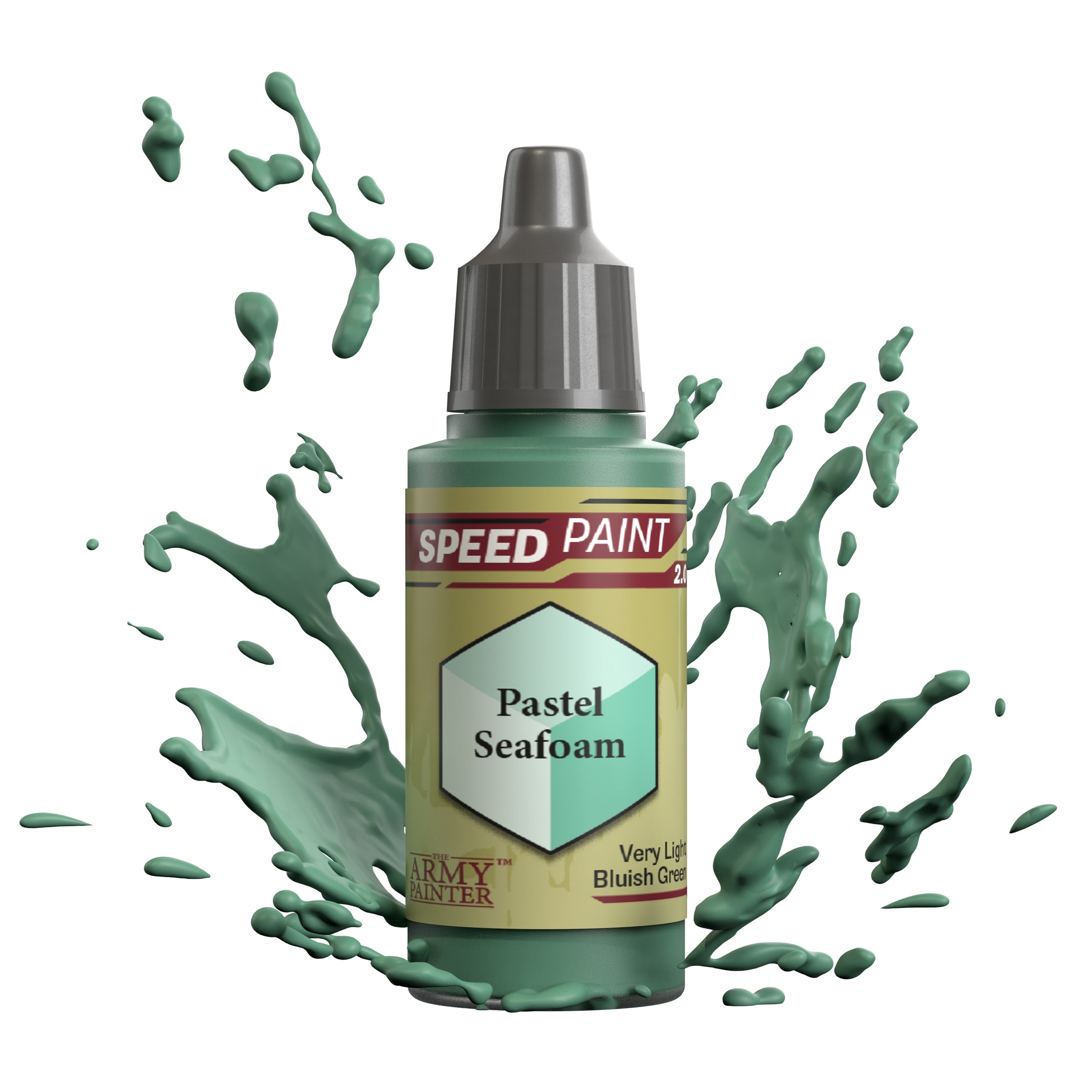 Speedpaint: Pastel Seafoam - High-Quality Acrylic Paint for Artists - Perfect for Canvas Painting, DIY Crafts & Home Decor