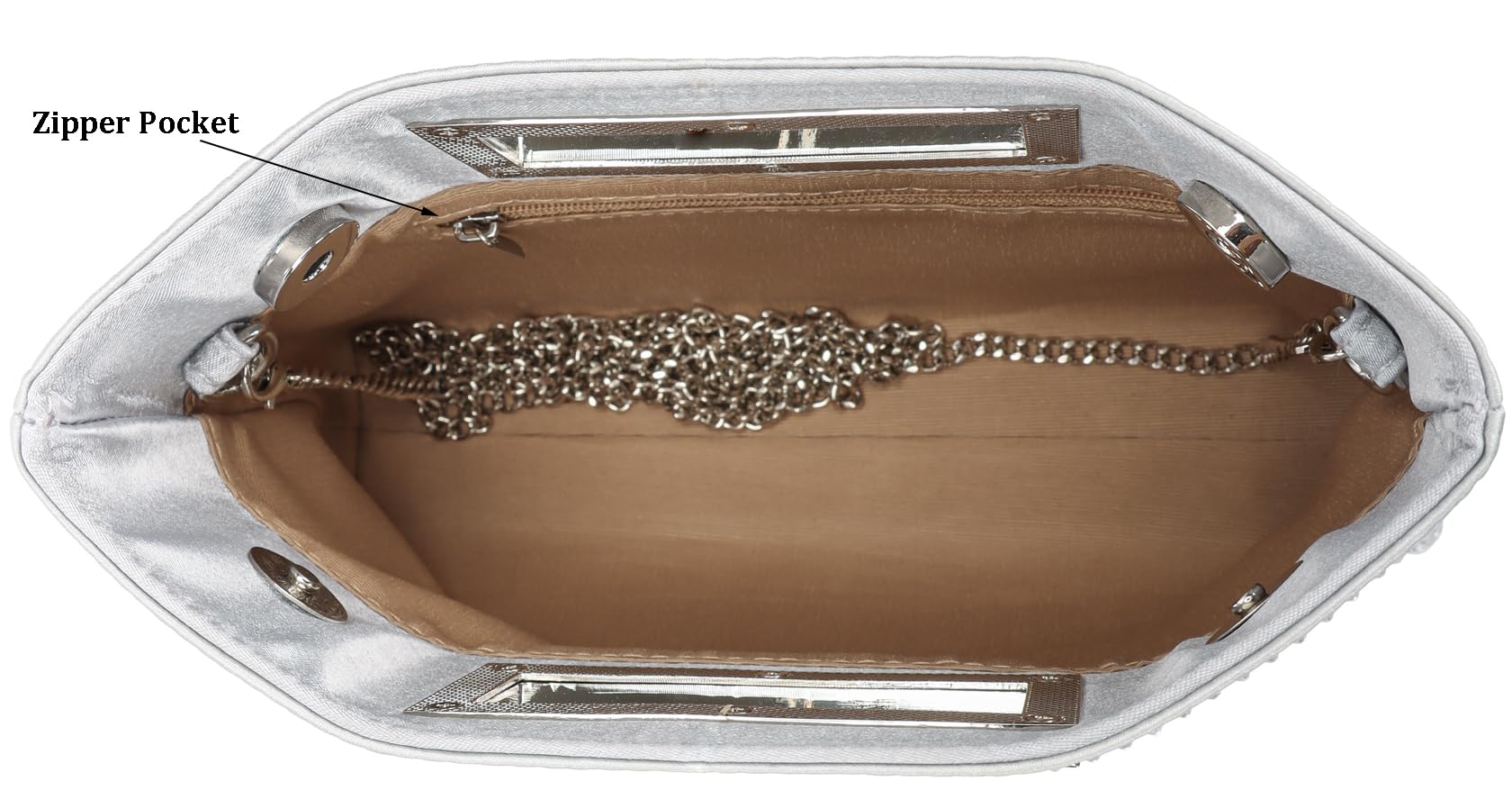Sparkly Rhinestone Clutch Purse for Women - Elegant Top Handle Evening Handbag for Party, Prom, Wedding & Special Occasions | Perfect for Formal Events, Date Nights & Gala Dinners