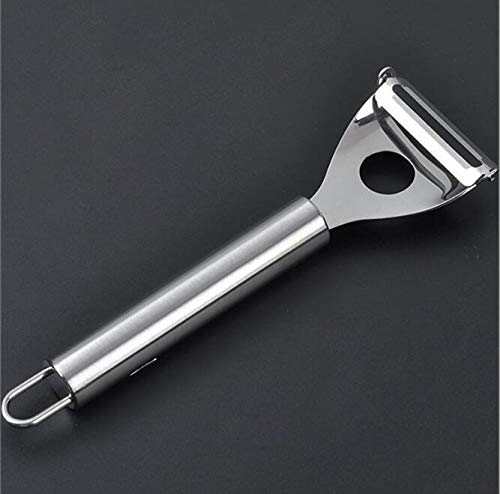 WOIWO Multi-Purpose Vegetable Peeler - Stainless Steel Potato Scraper, Fruit & Vegetable Peeler for Kitchen - Ergonomic Design for Easy Peeling (1 Pack) - Perfect for Meal Prep, Salad Making & Cooking