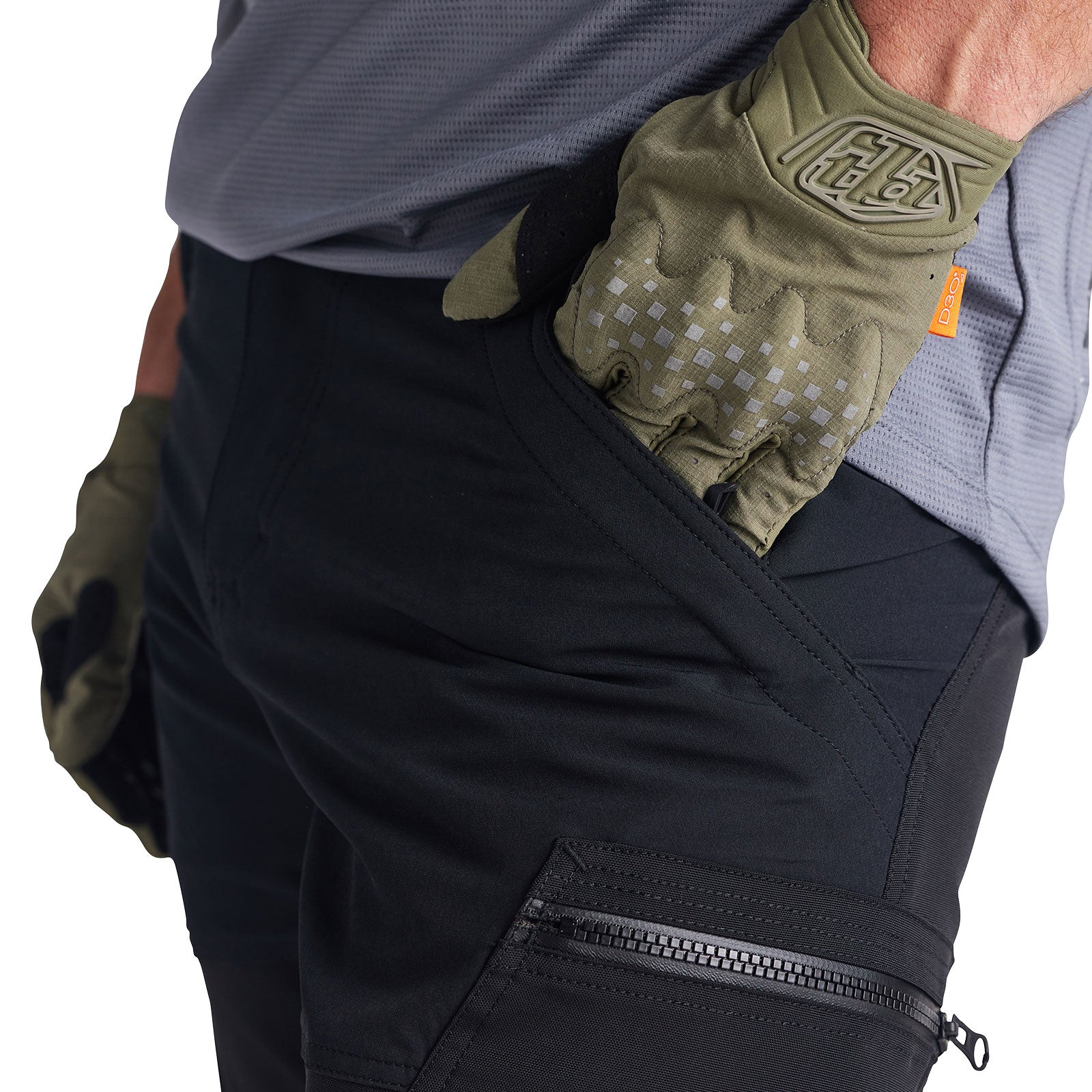 Ruckus Cargo Pants for Men - Durable Tactical Work Pants in Mono Black | Outdoor Hiking, Camping & Workwear Essentials