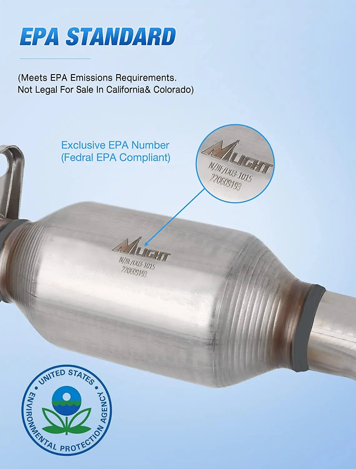 2007-2012 Nissan Sentra 2.0L Catalytic Converter Replacement - Direct Fit EPA Compliant | Improves Engine Performance & Emissions for Daily Commuting