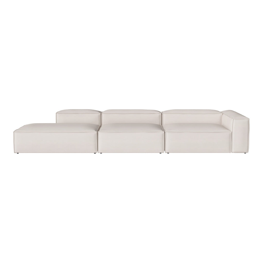 Cosima 3-Seater Sofa with Open End - Modern Living Room Furniture for Small Spaces | Perfect for Apartments, Studios & Cozy Home Decor