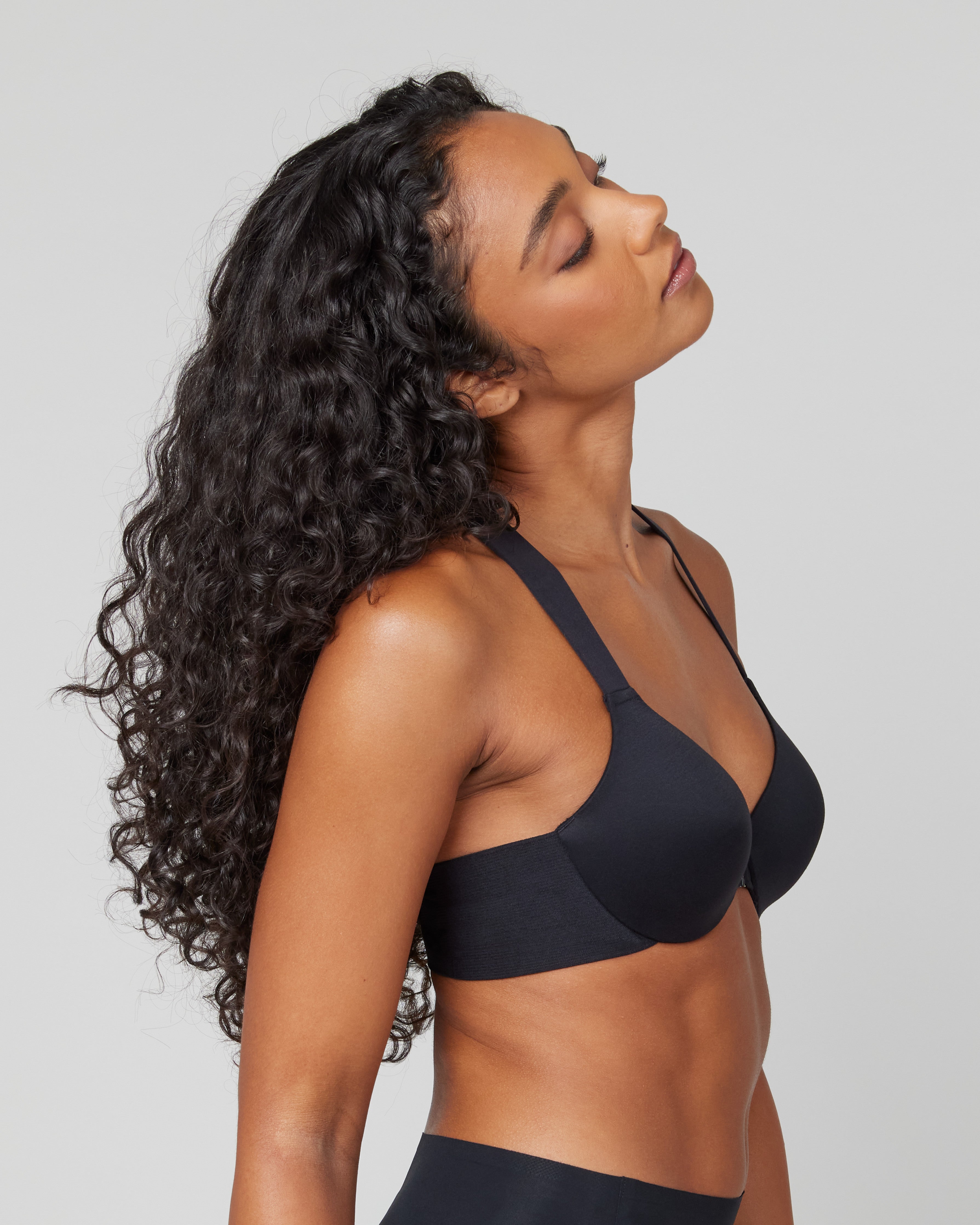 SPANX Smooth Lightly Lined Racerback Bra - Comfortable Wireless Support for Everyday Wear, Yoga & Workouts