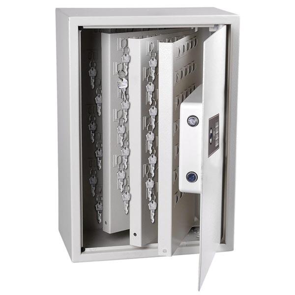 TheLAShop 15x9x21 Inch 245-Key Electronic Key Cabinet - Digital Key Safe Box with PIN Code & LED Display - Secure Storage for Home, Office, Hotel, and Real Estate Keys