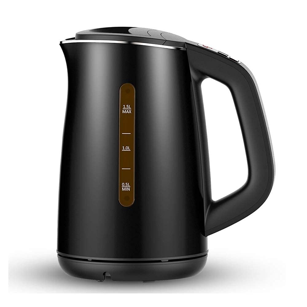 Premium Electric Kettle 1.5L - Fast Boiling & Auto Shut-Off Stainless Steel Insulated Hot Water Kettle for Home & Office - Perfect for Tea, Coffee & Instant Meals
