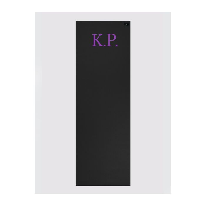Custom Personalized Yoga Mat 6mm Thick - Non-Slip Eco-Friendly Exercise Mat with Your Own Design (Black) - Perfect for Home Workouts, Yoga Studios & Fitness Classes