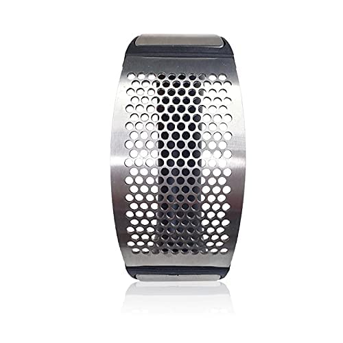 Premium Stainless Steel Garlic Press & Crusher - Heavy Duty Garlic Chopper for Kitchen - Perfect for Cooking, Baking & Meal Prep