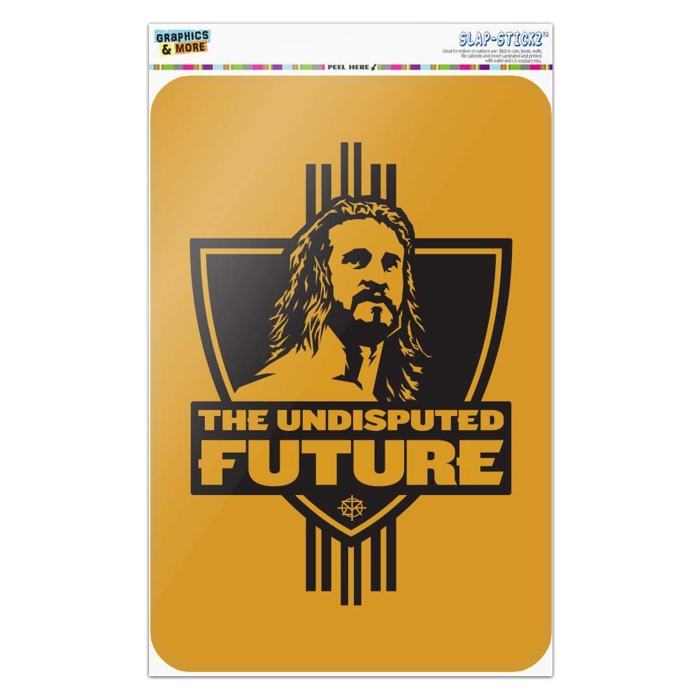 WWE The Undisputed Future Metal Wall Sign - Home Office Decor, Wrestling Fan Gift, Man Cave & Game Room Decor - Perfect for WWE Fans, Sports Bars & Wrestling Themed Rooms