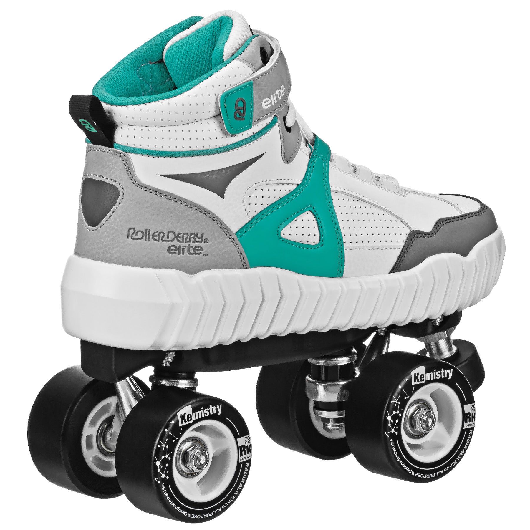 Glidr Sneaker Roller Skates for Women & Men - Comfortable Quad Skates with Adjustable Toe Stops - Perfect for Indoor & Outdoor Roller Skating, Rink, Park, and Fitness