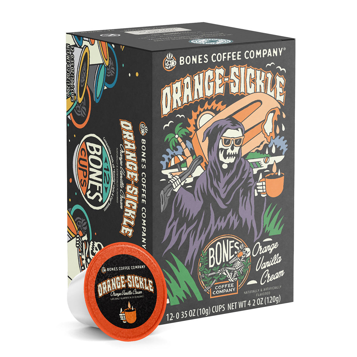 Orange Sickle Bones Dog Chew Toys - 12 Count, Natural & Long-Lasting Dental Treats for Medium to Large Dogs - Perfect for Teething, Anxiety Relief, and Dental Health