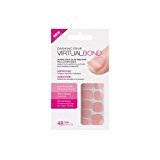 Dashing Diva Virtual Bond False Nails - 48 Count | Strong Adhesive for Long-Lasting Wear | Perfect for Parties, Weddings & Special Occasions