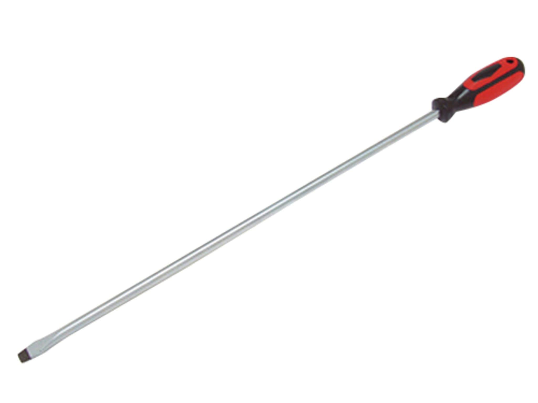 1518D Long Reach Magnetic Flat Screwdriver 450mm (18 Inches) - Professional Extended Screwdriver for Hard-to-Reach Areas, Electronics, Automotive & Home Repairs