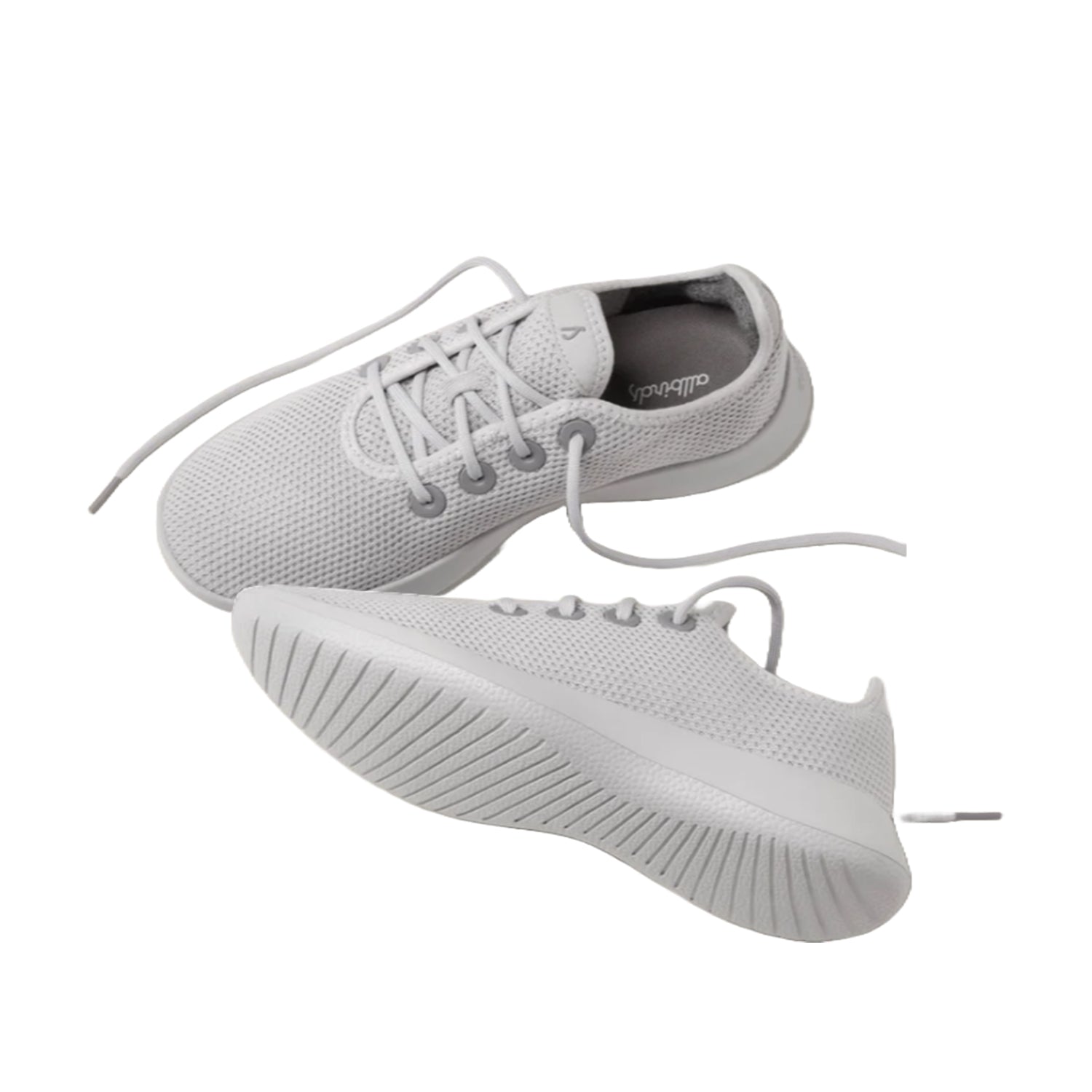 Allbirds Men's Tree Runner Sneakers - Light Grey | Eco-Friendly Comfort Shoes for Running, Walking & Everyday Wear