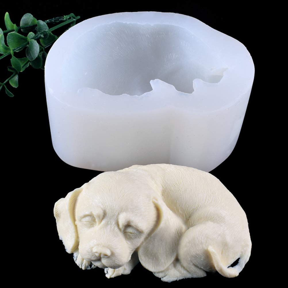 Dog-Shaped Silicone Mold for Chocolate Cake Baking, Epoxy Resin Jewelry & DIY Mousse Cake Decorations - Perfect for Homemade Desserts, Candy Making, and Handcrafted Accessories
