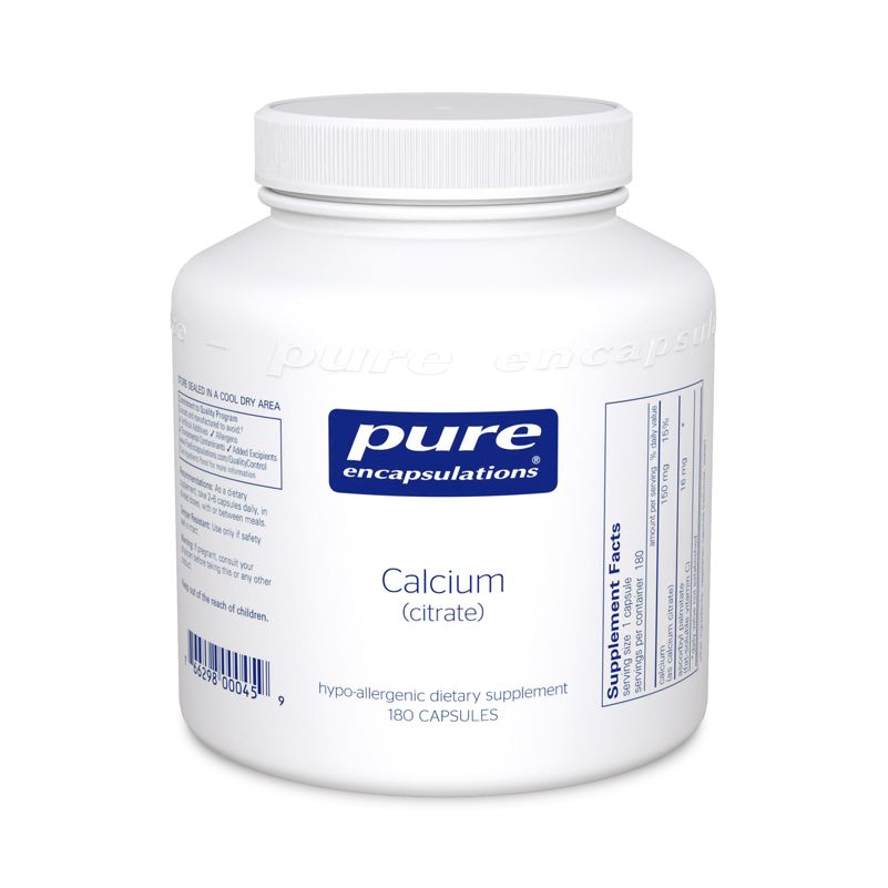 Premium Calcium Citrate Supplement - High Absorption for Strong Bones & Teeth - Supports Heart & Muscle Health - Ideal for Adults & Seniors - Perfect for Daily Wellness & Active Lifestyles