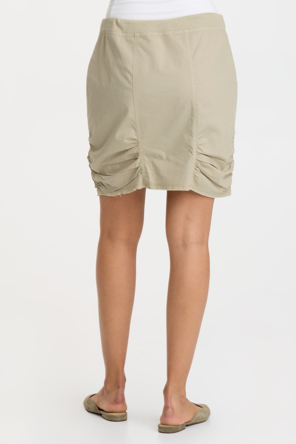 Leland Skirt 2.0 - Women's High Waist A-Line Skirt with Pockets | Comfortable Stretchy Fabric for Office, Casual & Date Night Outfits | Perfect for Work, Weekend Brunch & Special Occasions