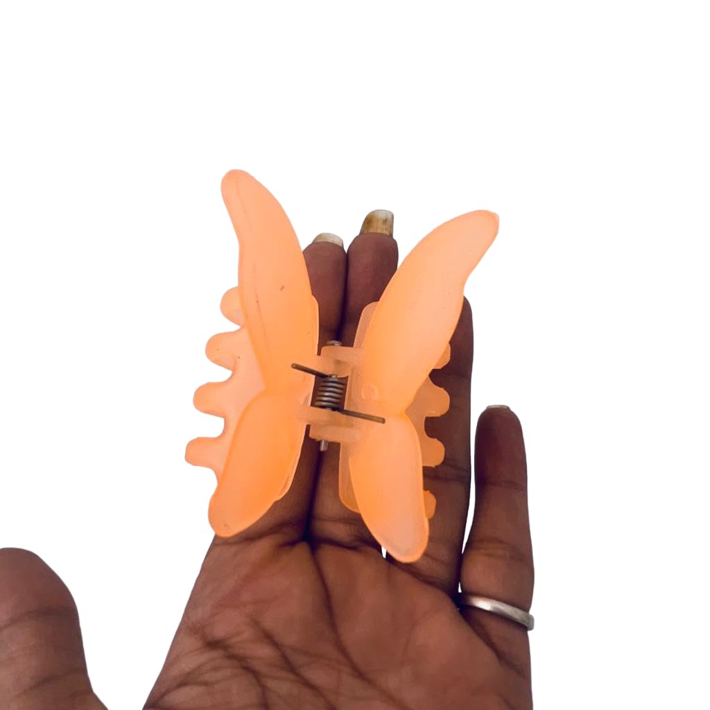 Butterfly Hair Clips for Women & Girls - 4 Pack Decorative Hair Claws, Hairpins & Headband Accessories - Perfect for Parties, Weddings & Everyday Styling