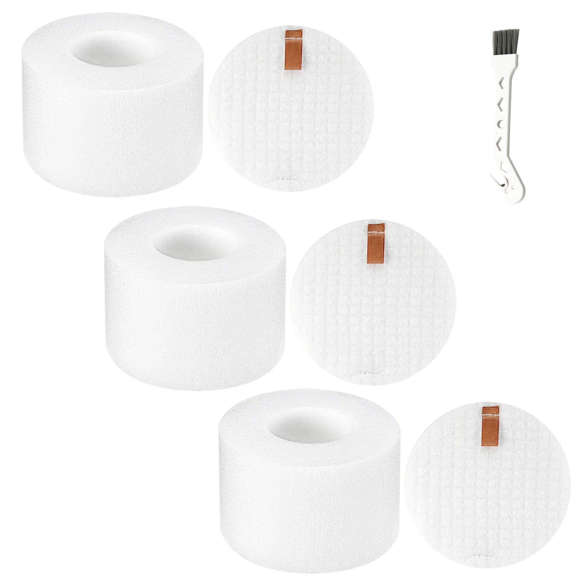 MaximalPower Replacement Foam & Felt Filter Kit Compatible with Shark NV600 Vacuums - Genuine Part # XFF650 & XHF650 - Perfect for Pet Hair, Allergies & Deep Cleaning