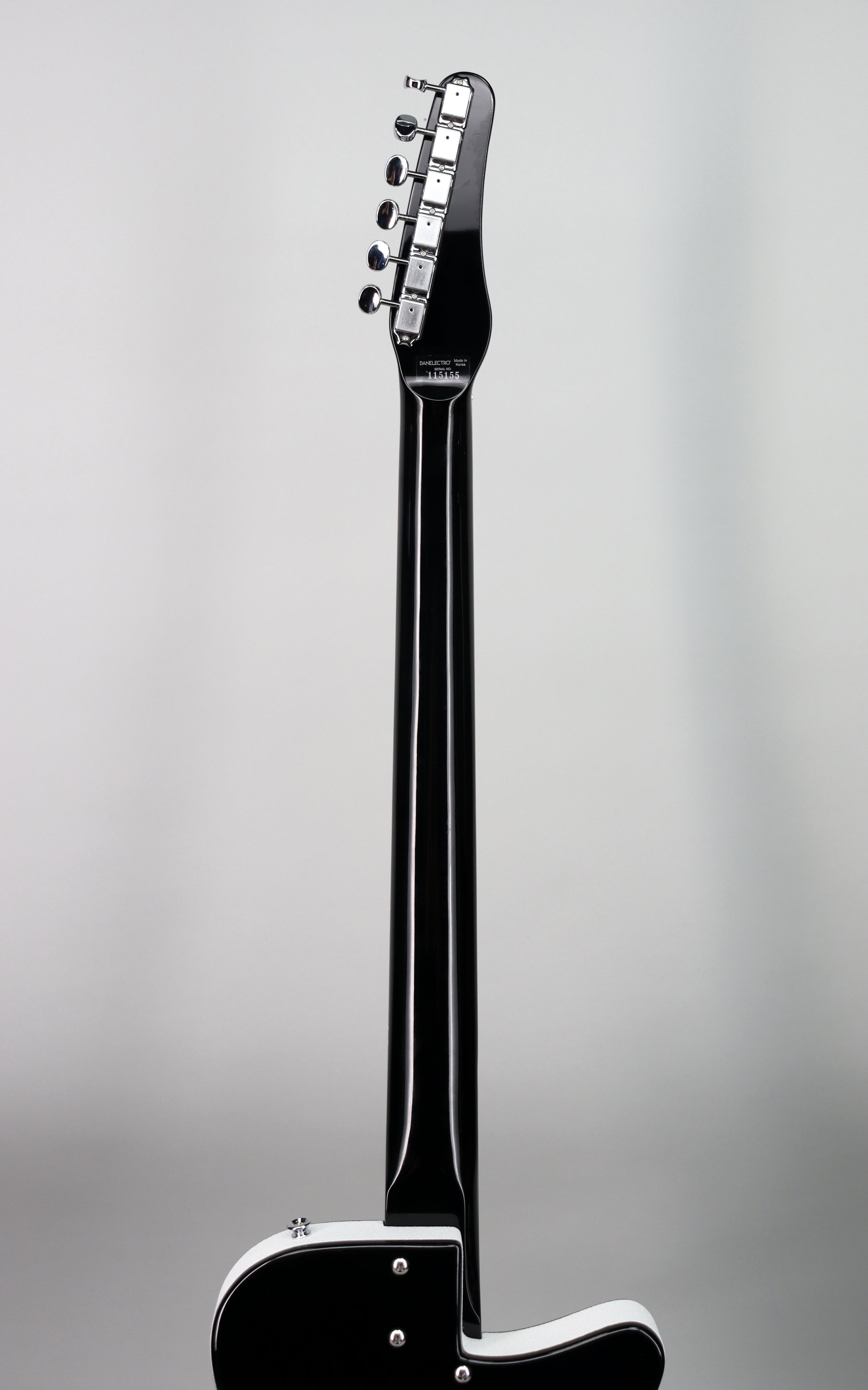 Danelectro '56 Baritone Left Handed Electric Guitar - Black Finish | Perfect for Left-Handed Musicians, Studio Recording & Live Performances