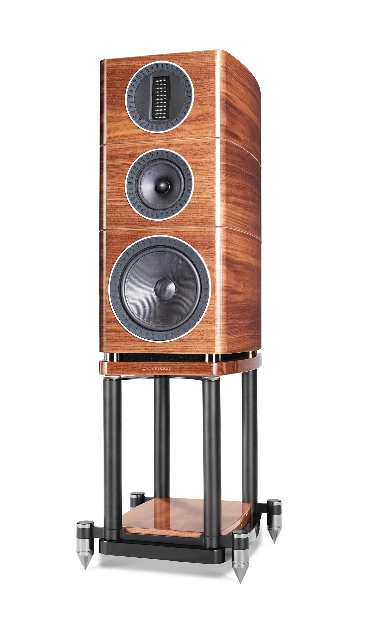 Premium Wharfedale Elysian 2 Speaker Stands - Heavy Duty Pair for Bookshelf Speakers | Perfect for Home Theater, Music Studio & Audiophile Setups