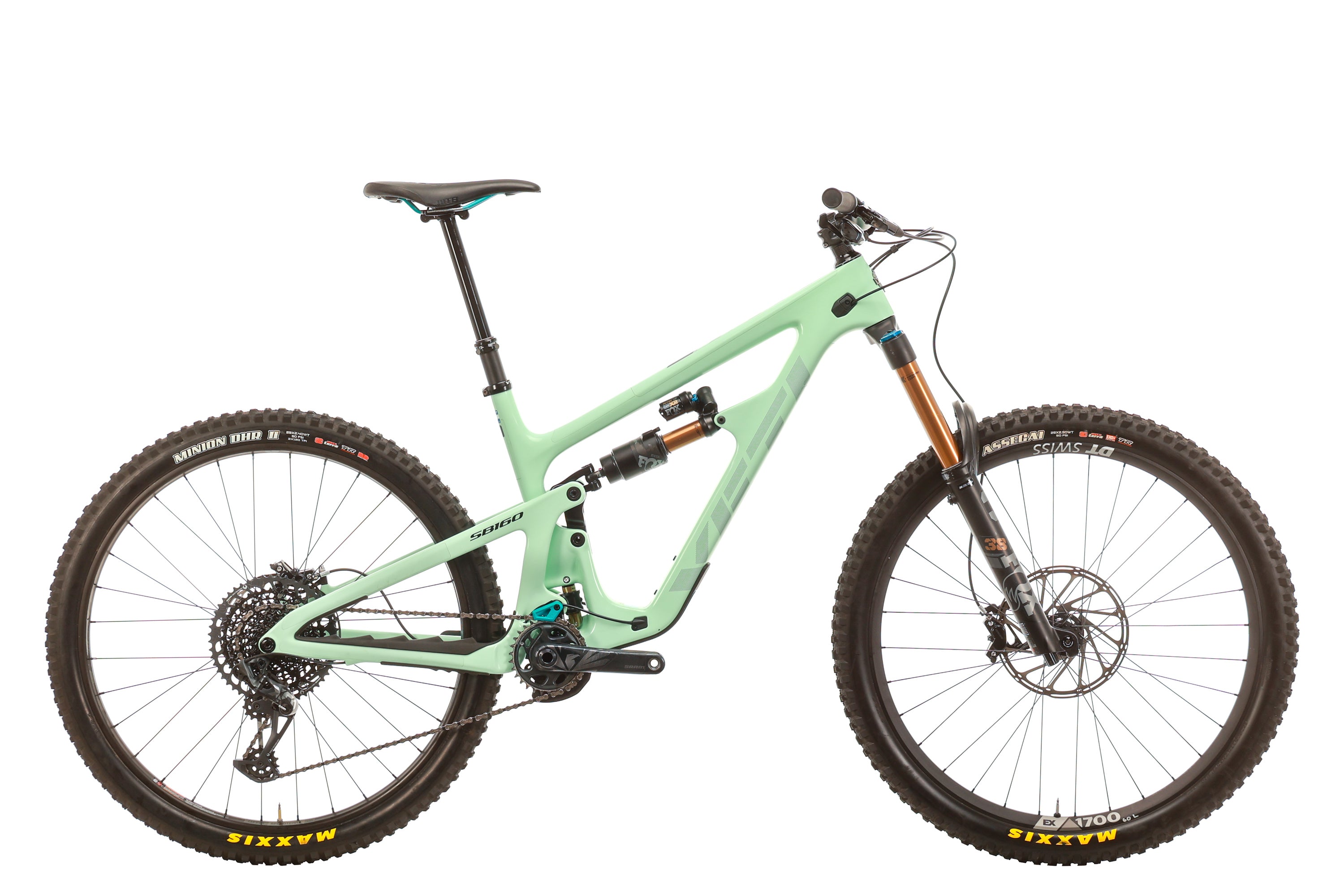 2023 Yeti SB160 T1 Mountain Bike - Large Size | High-Performance Full Suspension Trail Bike for Off-Road Adventures & Mountain Trails