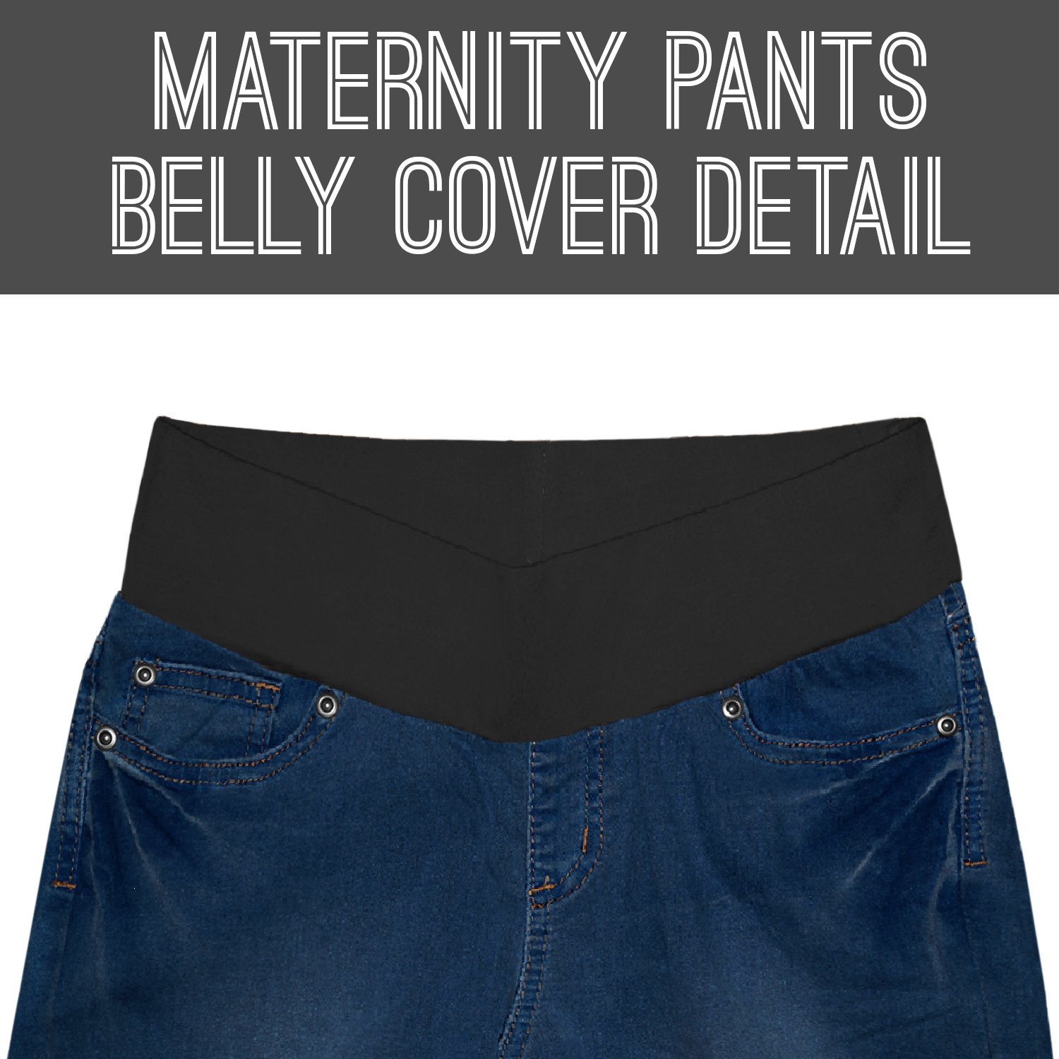 Hybrid & Company Super Comfy Stretch Women's Maternity Bootcut Jeans with Real Pockets - Perfect for Pregnancy Comfort & Everyday Wear