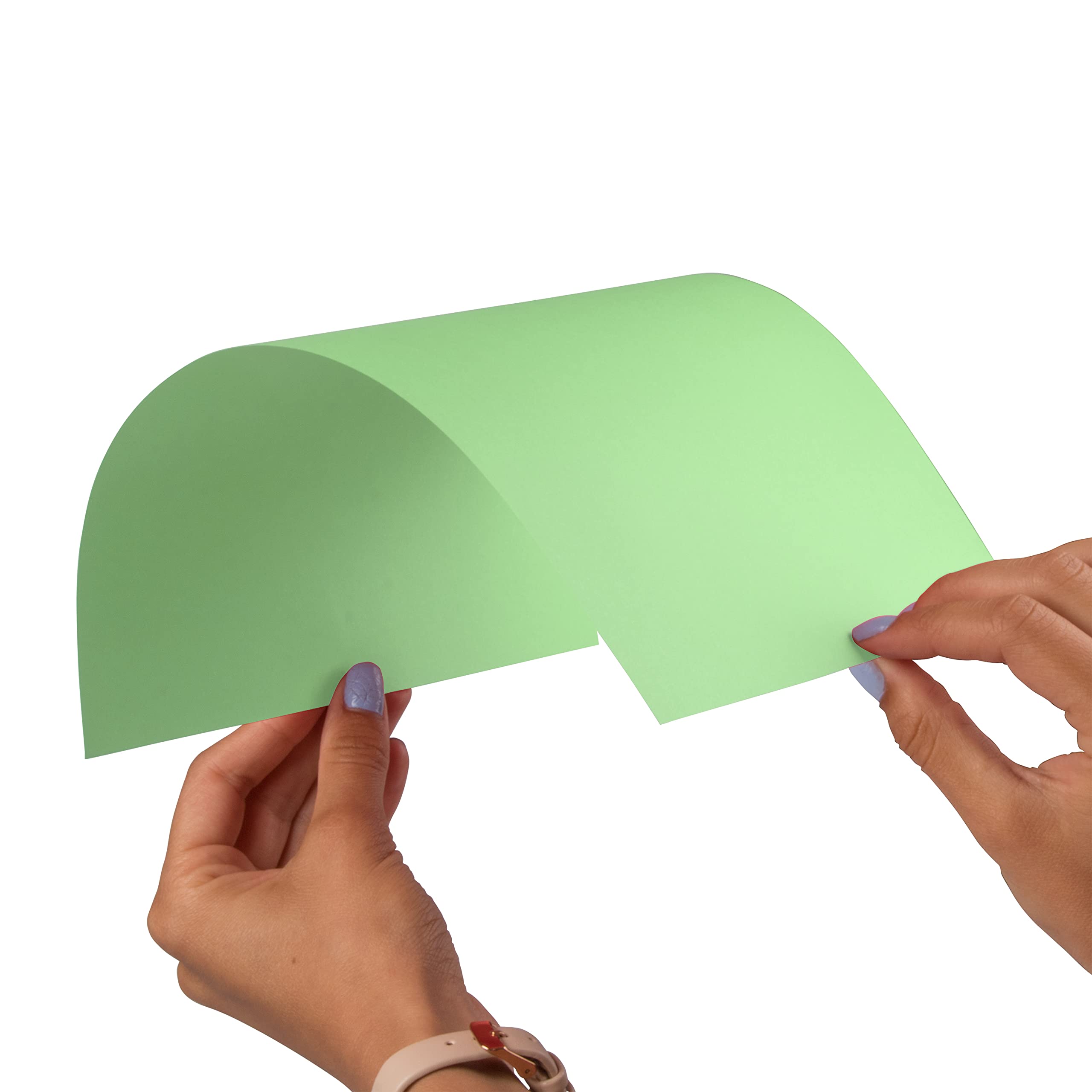 JAM PAPER Matte 28lb Paper - 105 GSM Premium Printer Paper - 8.5 x 11 Letter Size - Mint Green - 50 Sheets/Pack - Perfect for Office Documents, School Projects & Crafting