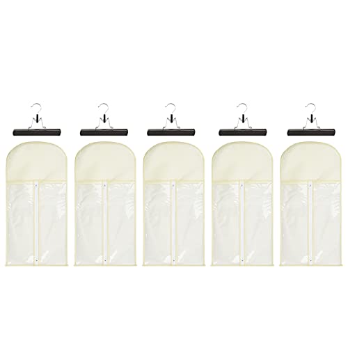 Beige Wig Bags+Black Hangers