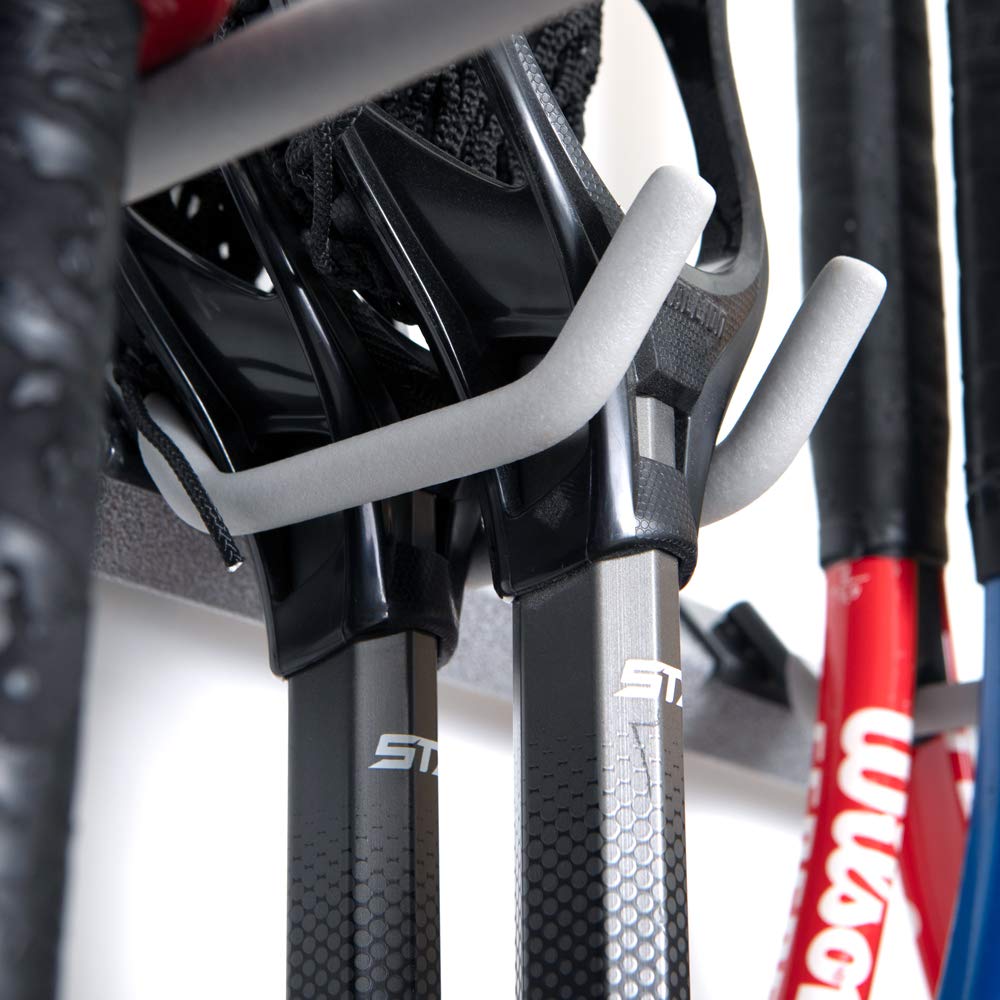 Customizable Monkey Bar Storage Garage Organizer - Heavy Duty Sports Equipment Rack for Balls, Bikes & Gear | Perfect for Home Gym, Garage Organization & Sports Storage