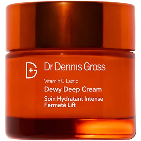 Dr Dennis Gross C + Collagen Deep Hydrating Face Cream - Vitamin C Anti-Aging Moisturizer for Dewy Glow Skin | Perfect for Daily Skincare Routine & Nighttime Hydration