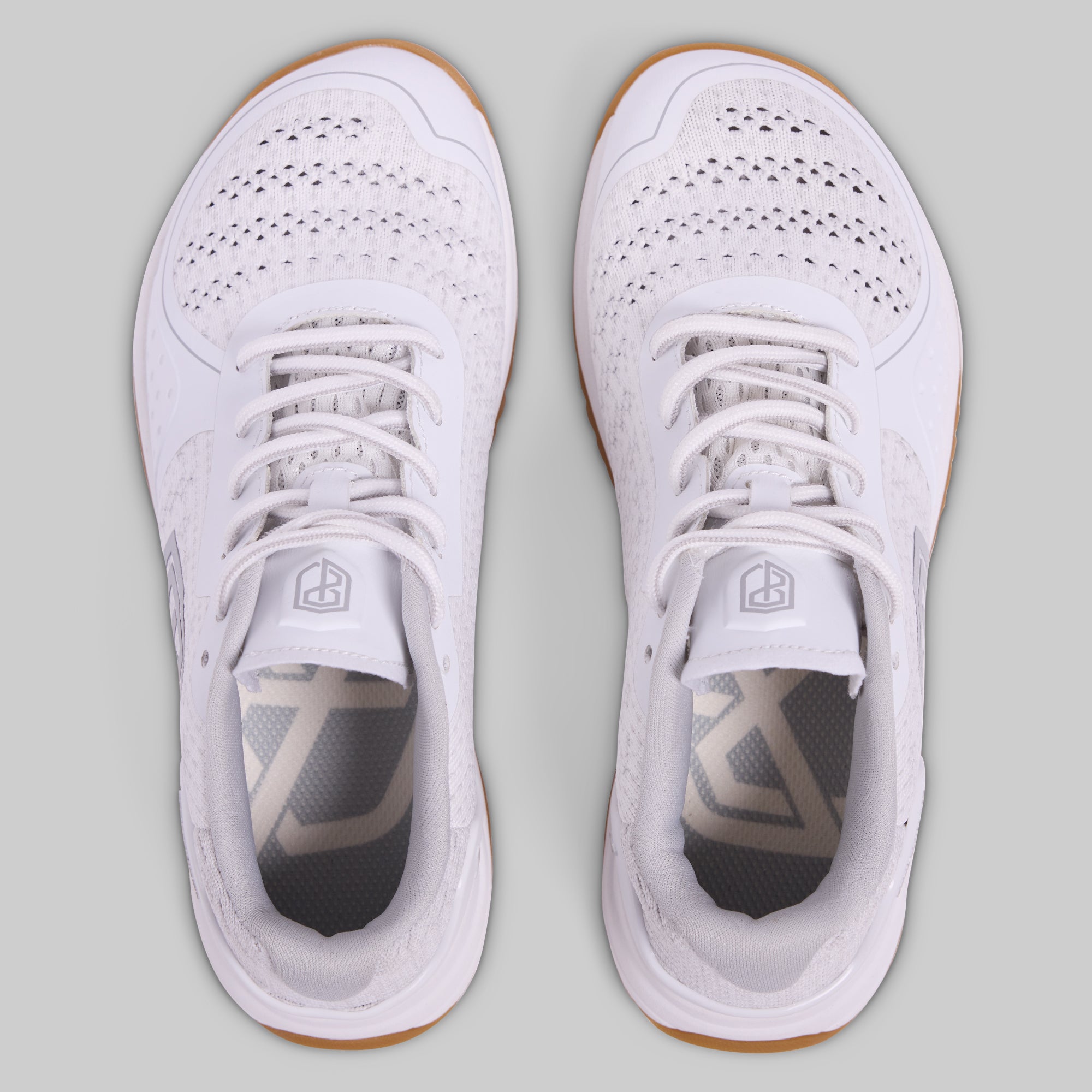 Women's Savage 1 Sneakers - White & Gum Colorway - Comfortable Casual Shoes for Running, Gym Workouts & Streetwear Fashion