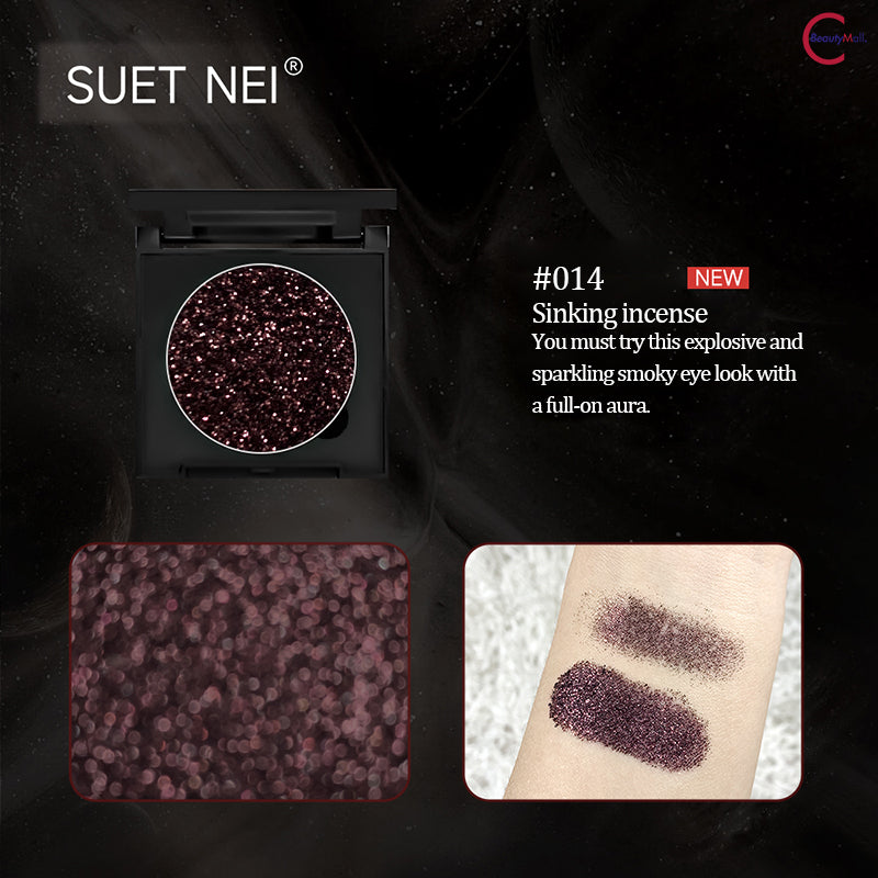 SUET NEI Monochrome Eyeshadow Palette - Long Lasting Matte & Shimmer Eyeshadow for Day & Night Makeup - Perfect for Everyday Wear, Parties & Special Occasions