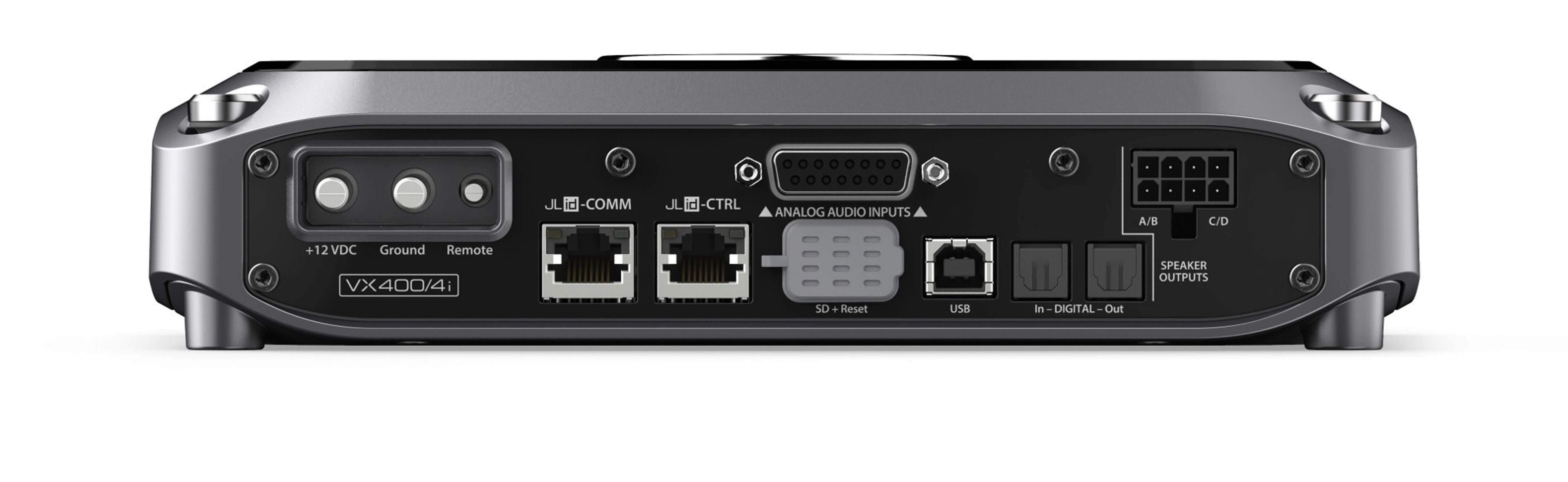 JL Audio VX400/4i 4-Channel Class D Full Range Car Amplifier with Integrated DSP - 400W Power for Enhanced Car Audio System - Perfect for Car Enthusiasts & Sound Upgrade